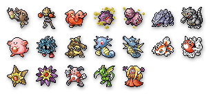 POKEMON 106-124